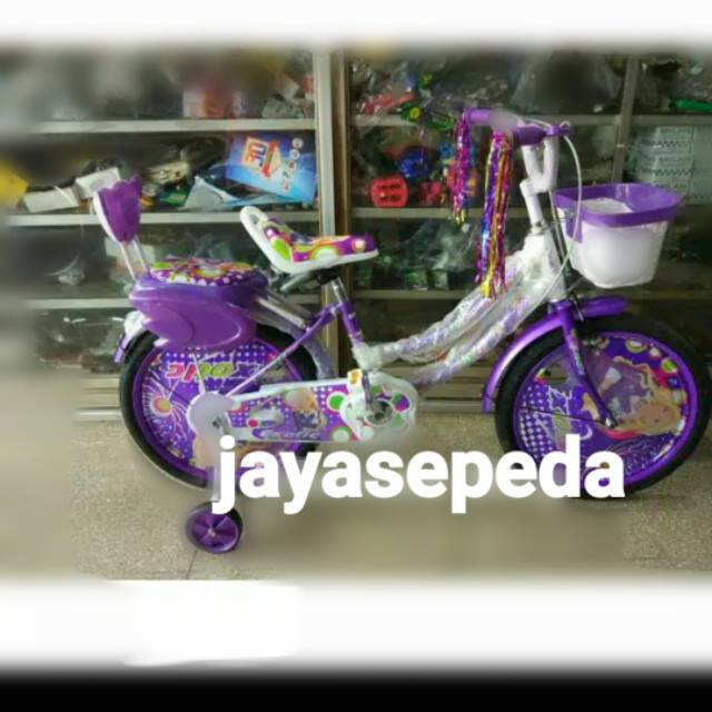 Sepeda anak cewe mini 16 exotic