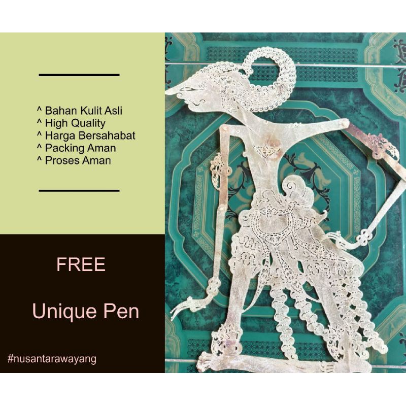 Wayang Kulit Kerbau Wisanggeni Putihan