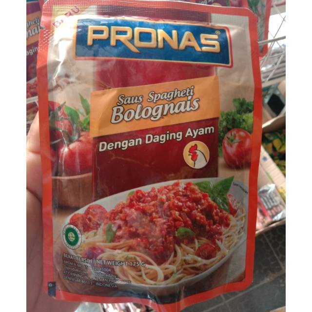 

PRONAS SAUS SPAGHETTI BOLOGNAIS AYAM