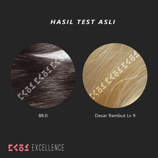 EXCELLENCE 88 0 hair color cream cat  pewarna rambut  