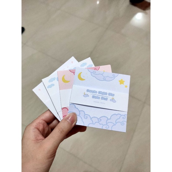 

[L.C] Memo pad note pad aesthetic lucu cute by jace_ang