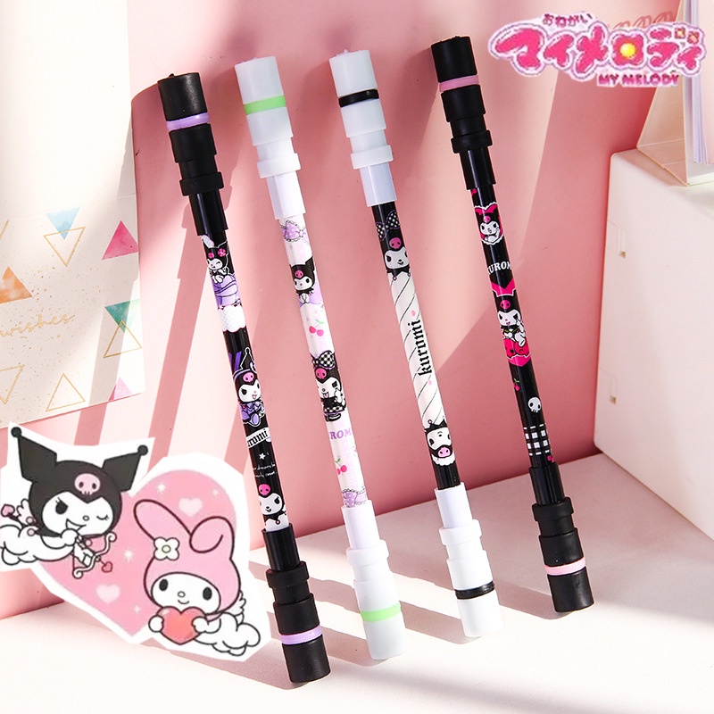 Kuromi Pulpen Balance Oily Motif Kartun Untuk Sekolah