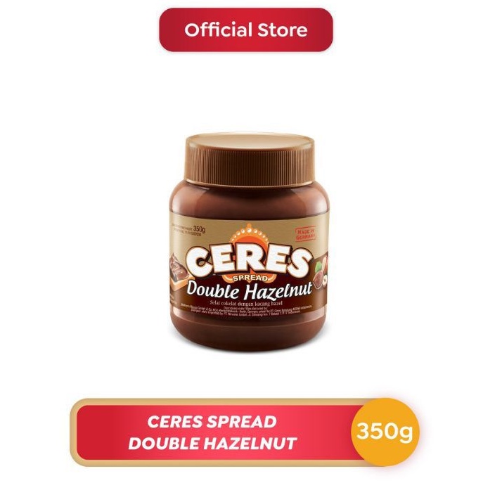 

Ceres Spread Double Hazelnut Spread 350 g