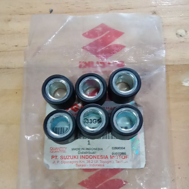 roller set motor suzuki spin skydrive skywave hitam