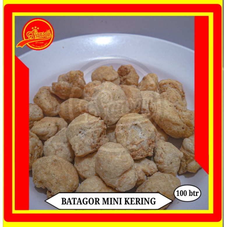 

batagor mini kering ikan tenggiri toping baso aci/ seblak @100pcs