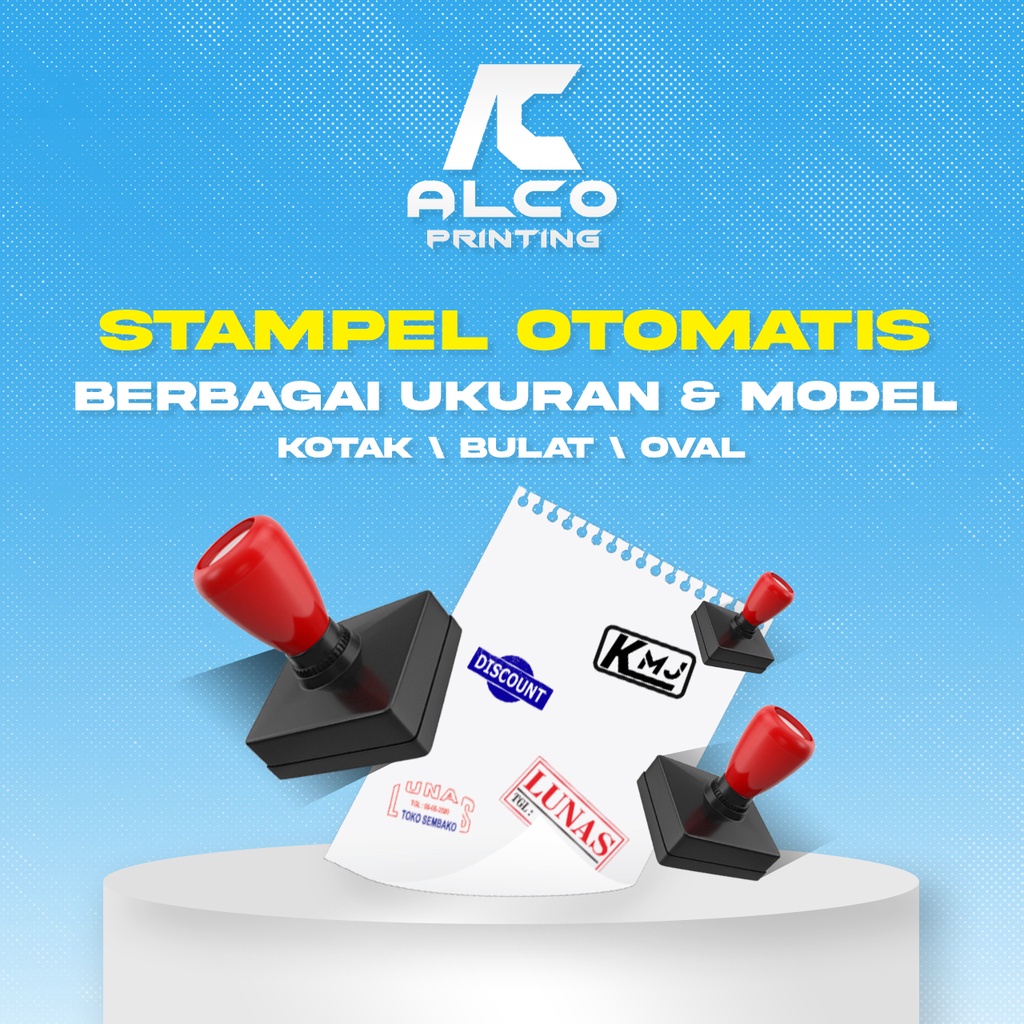 

STAMPEL FLASH OTOMATIS | FREE DESIGN