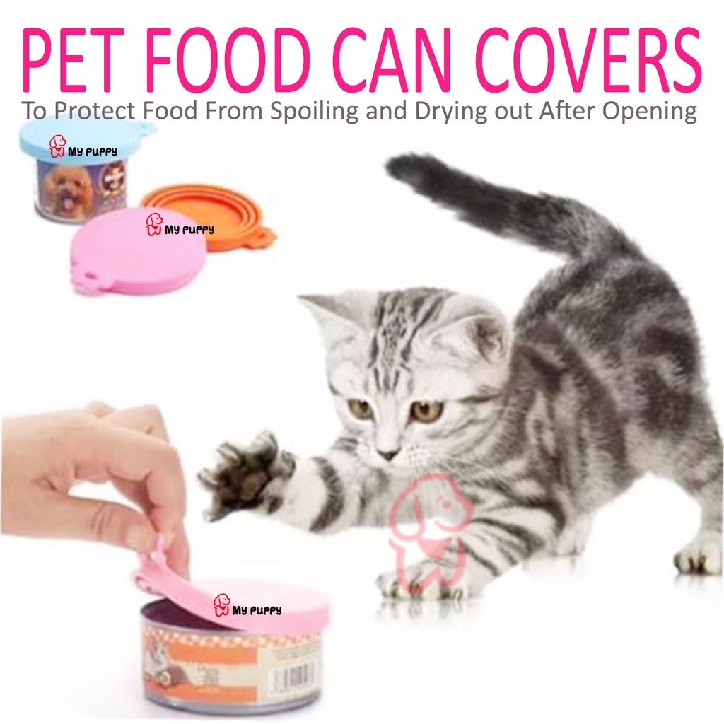 PET FOOD CAN COVERS - TUTUP KALENG MAKANAN KUCING ANJING