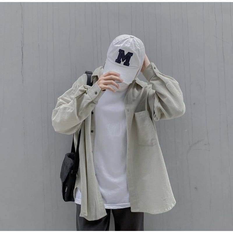 OLIVIA SHIRT KEMEJA OVERSIZE WANITA LINEN