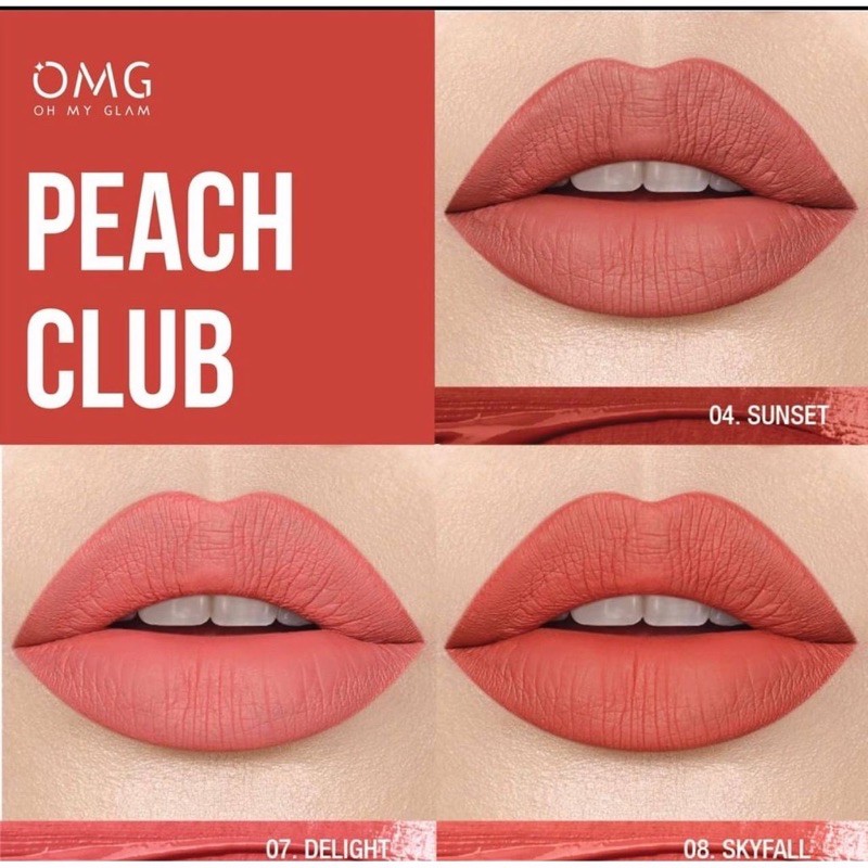 [un.ux] new oh my glam matte kiss lip cream -- lipcream matte OMG oh my glam