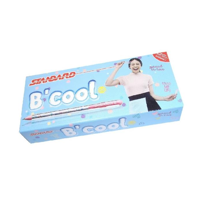 

PROMO STANDARD PEN BCOOL - BLACK 12 PCS/PULPEN GEL/PULPEN LUCU/PULPEN 1 PACK/PENSIL WARNA/PENSIL 2B/PENGHAPUS JOYKO/PENGHAPUS LUCU/RAUTAN PENSIL PUTAR/RAUTAN ELEKTRIK/SPIDOL WARNA/SPIDOL PERMANEN/SPIDOL WHITEBOARD/CORRECTION TAPE