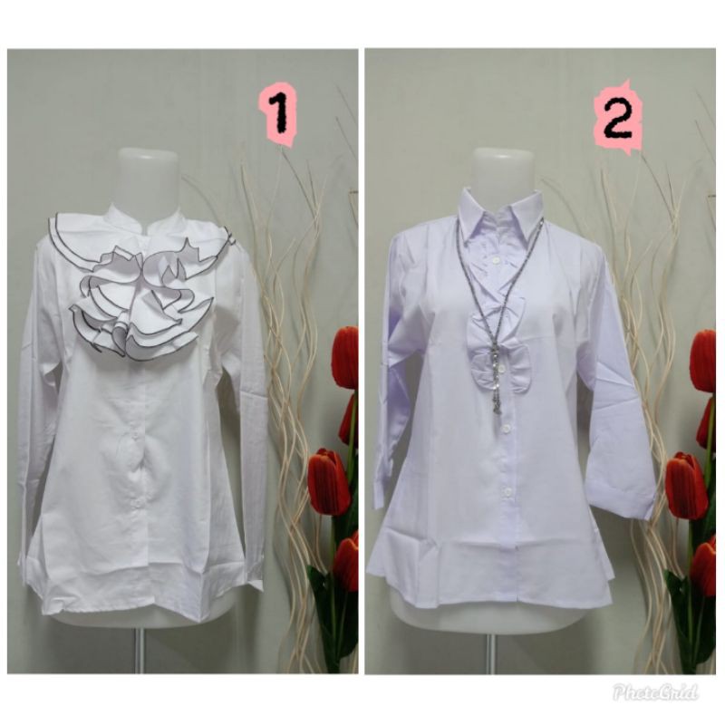 Jual {SS} KEMEJA PUTIH | Shopee Indonesia