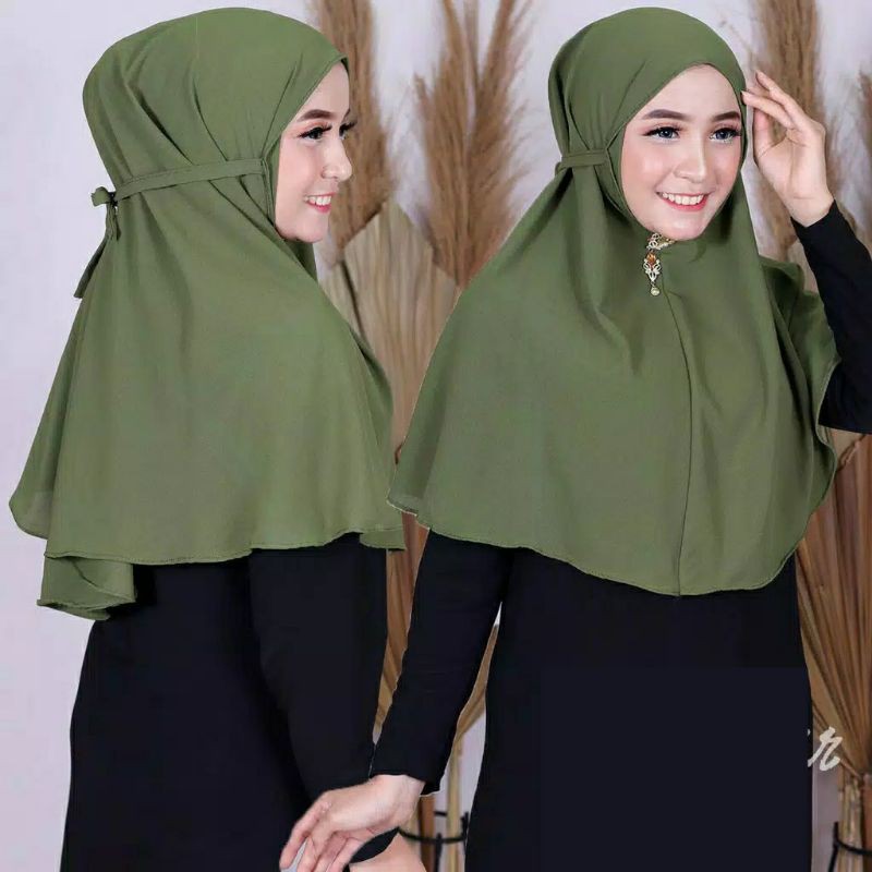 PREMIUM HIJAB BERGO MARYAM DIAMOND ITALIANO JILBAB BERGO MARYAM