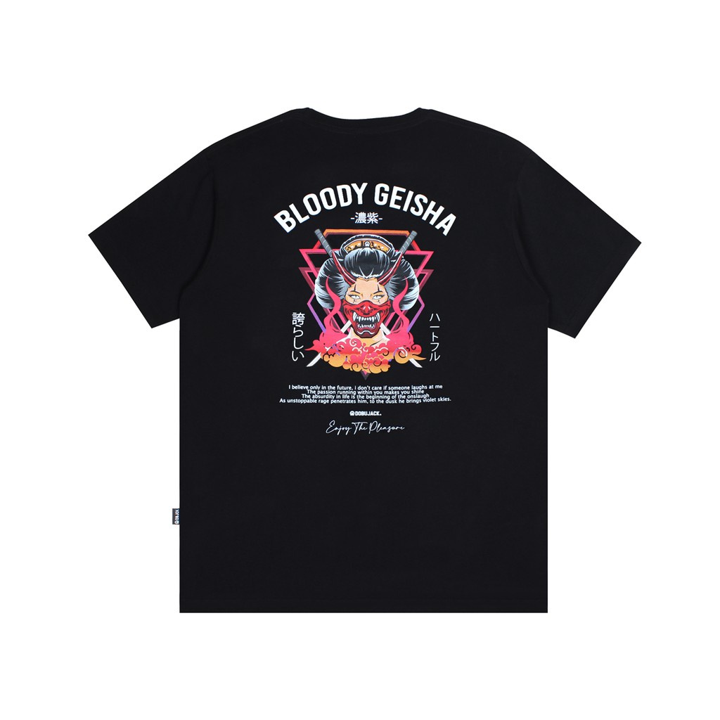 FC - KAOS OVERSIZE Bloody Geisha Black Tees