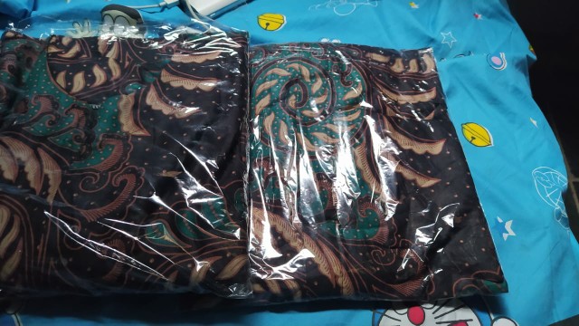 Maura Couple - Sania Ruffle Batik Couple Garansi Termurah