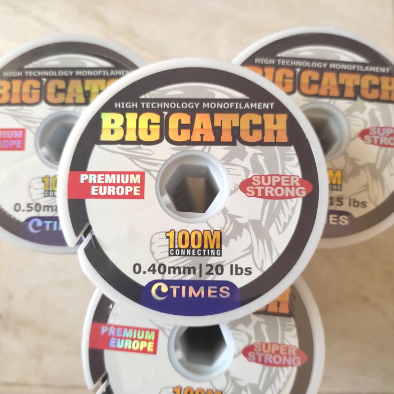 SENAR PANCING TIME BIG CATCH 100 METER CONNECTING WARNA HITAM