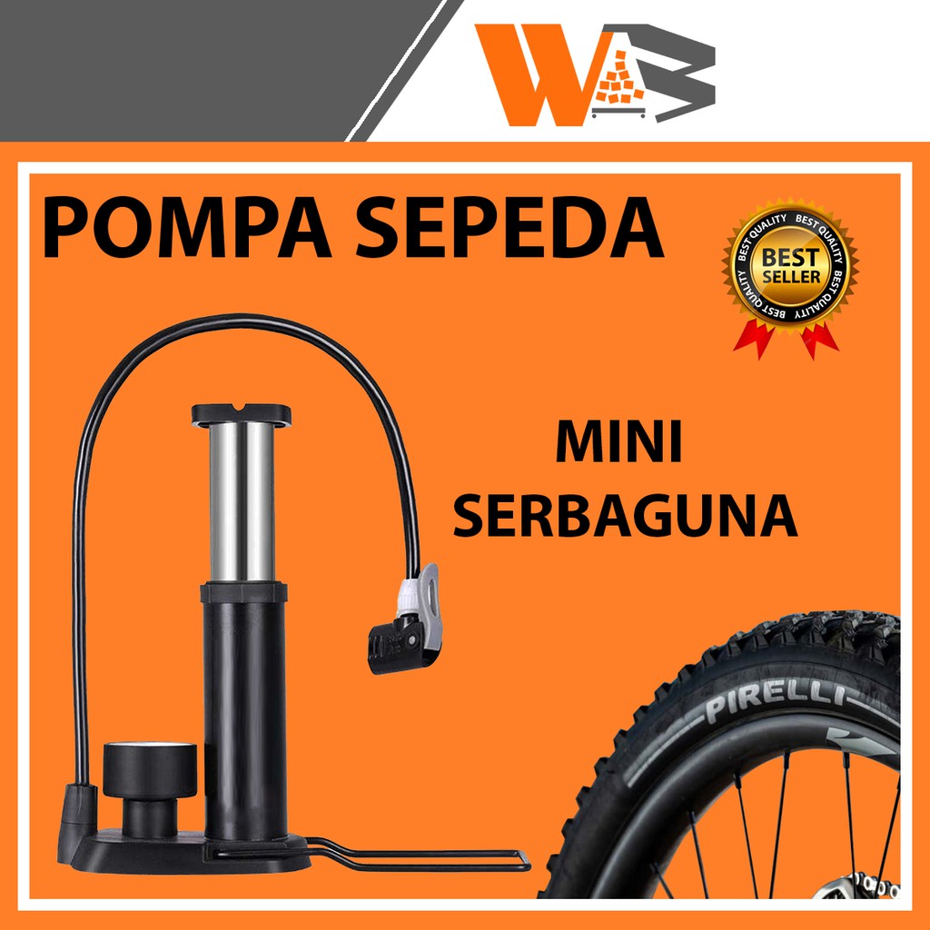 COD POMPA BAN AKSESORIS ACCESORIES PERLENGKAPAN SEPEDA LIPAT PORTABLE GUNUNG MINI MOTOR B63