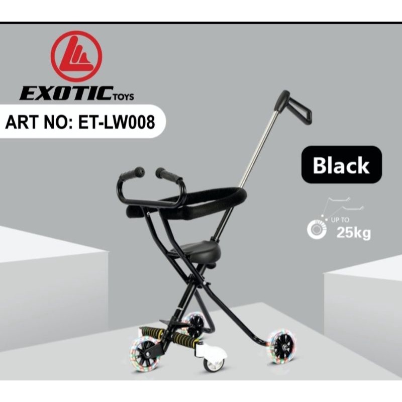 Stroller anak bayi dorongan exotic LW 008 murah bisa lipat