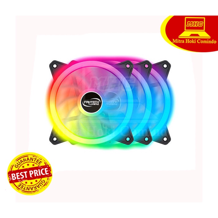 Fan Casing Fantech RGB FB301 TURBINE 3 Fan + Remote Control