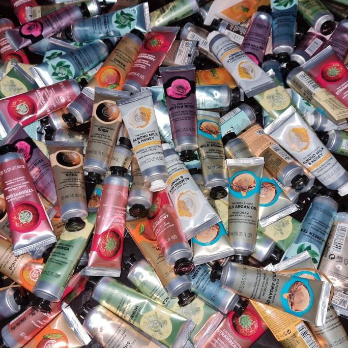 PERAWATAN KAKI TANGAN THE BODY SHOP HAND CREAM 30ML DISCOUNT