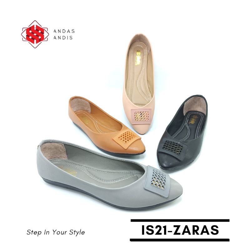 Andas Andis - Sepatu Flatshoes Wanita Zaras