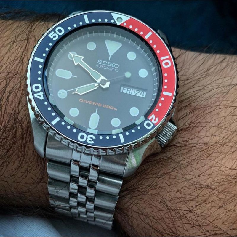 Jam Tangan Pria Merk Seiko Automatic Diver'S 200M Otomatis