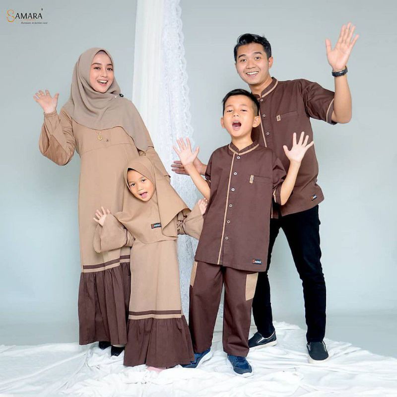 COUPLE KELUARGA HAWA // HAWA FAMILY SET // COUPLE GAMIS KOKO