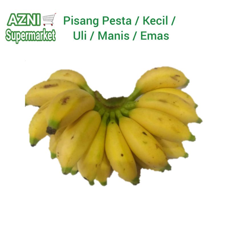 

Buah Pisang Kecil / Pesta / Lidi Per Sisir - Buahan Isi Random