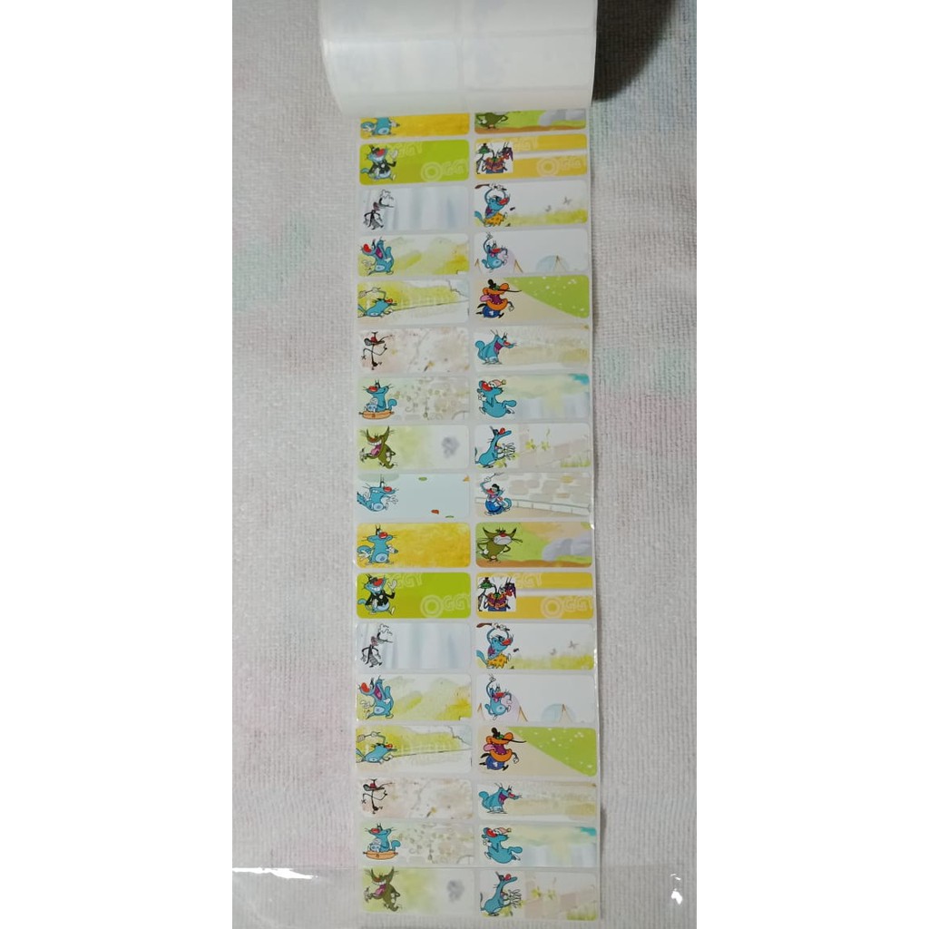 

Sticker Label Motif Oggy (isi 42pcs) variasi gambar