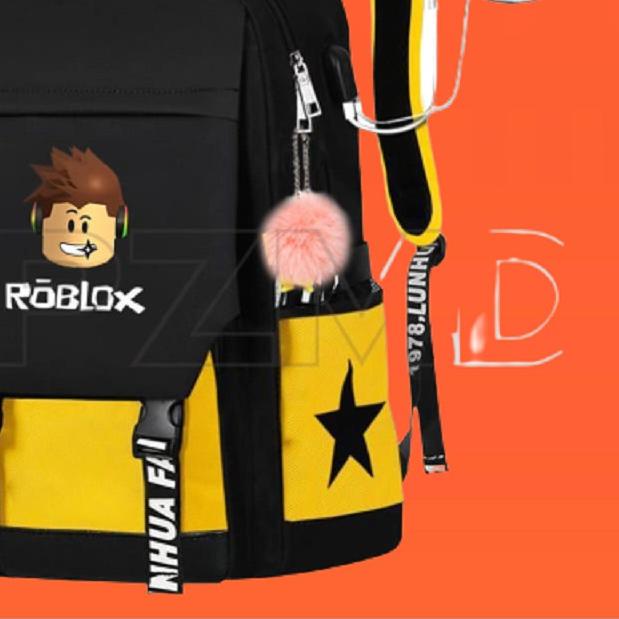 ۩ AZLAN_SHOP06 - Tas Sekolah anak/ taspunggung/tasmain/ tasgaya/ tasmurah/ tas motif roblox bintang 
