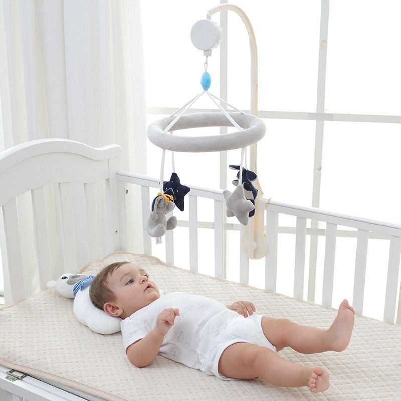 Mainan Bayi Music Gantungan Box Bayi/Rotating Music Box/Mainan Baby Quiet Sleep Baby Bed Bell