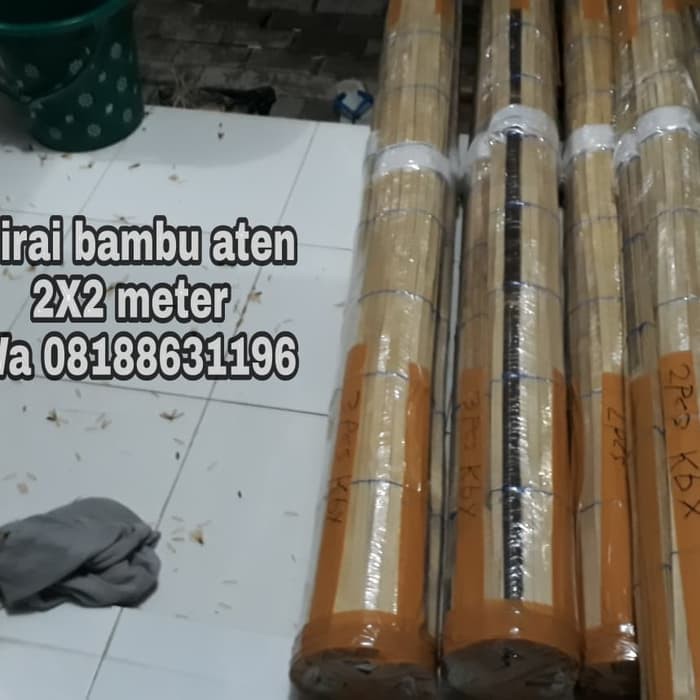 Tirai krey bambu 2 X 2