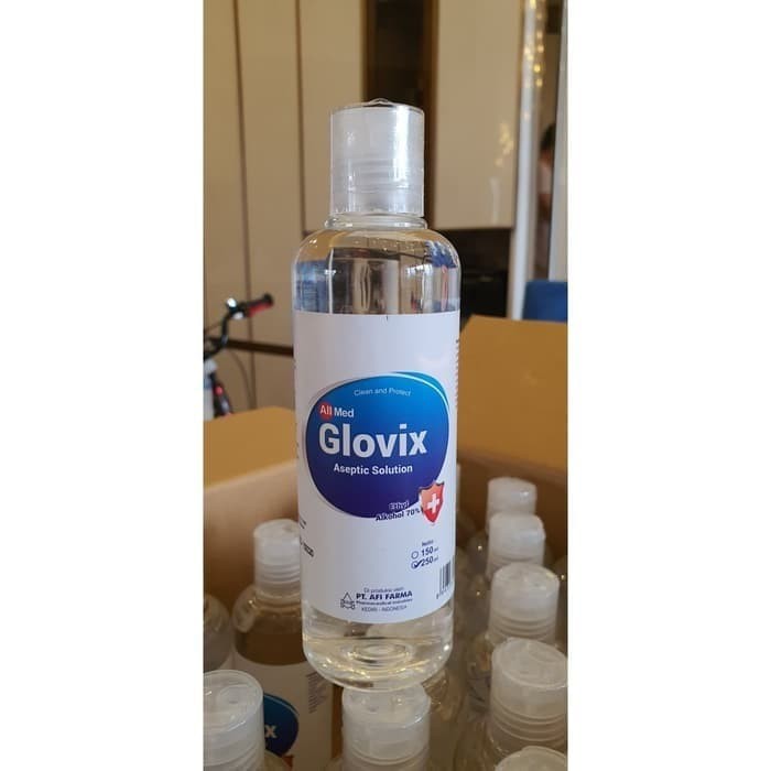 Glovix Hand Sanitizer Antiseptic Cair 250ml