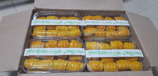 Toples Oval Kue Kering | Nastar Plastik Mika 250gr | Vivi Toples Lebaran