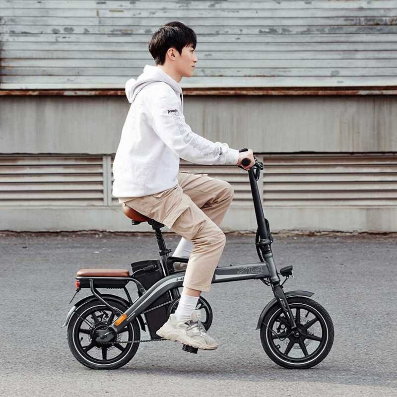 Terlaris Xiaomi HIMO Z14 Sepeda Lipat Elektrik 350W 12Ah Standard Edition Elegan