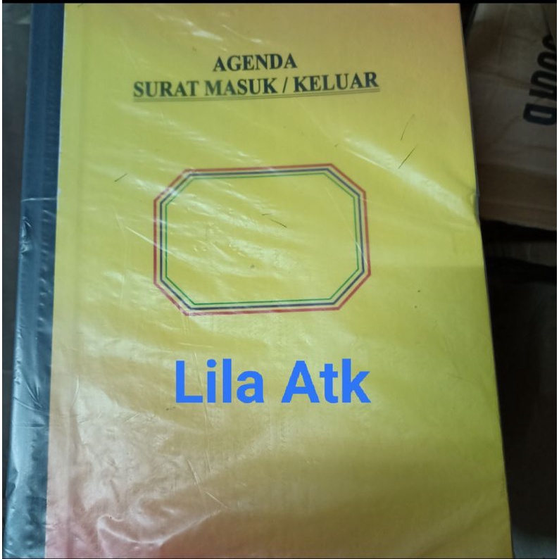 

Buku Agenda Keluar Masuk isi 500lembar
