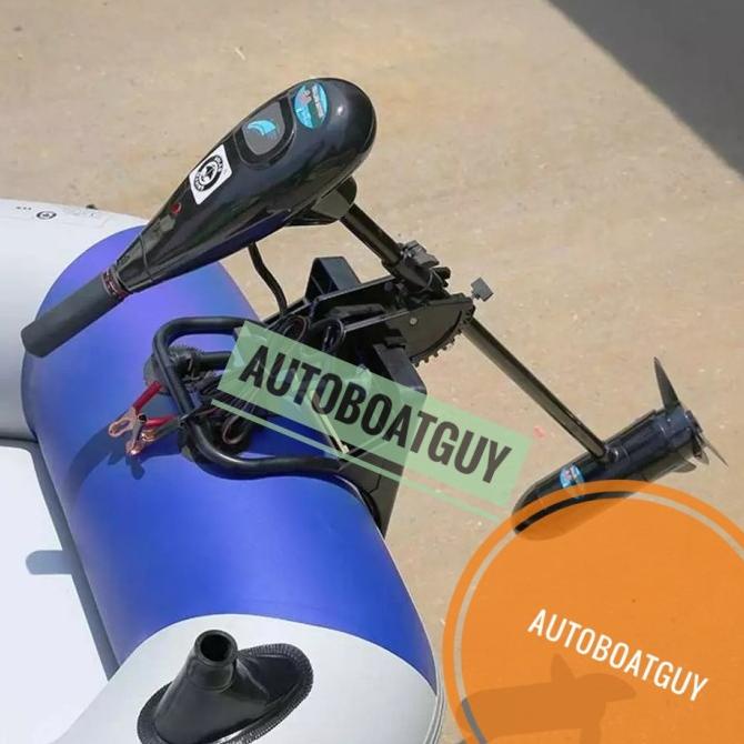 Mesin Tempel Perahu Karet Listrik Elektrik Trolling Mancing 12V 24V