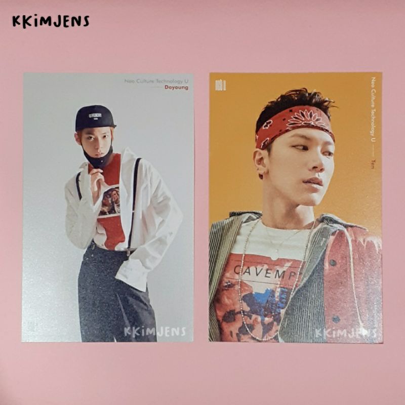 [ ready stock ] nct u the 7th sense photoset — doyoung ten t7s photocard pc