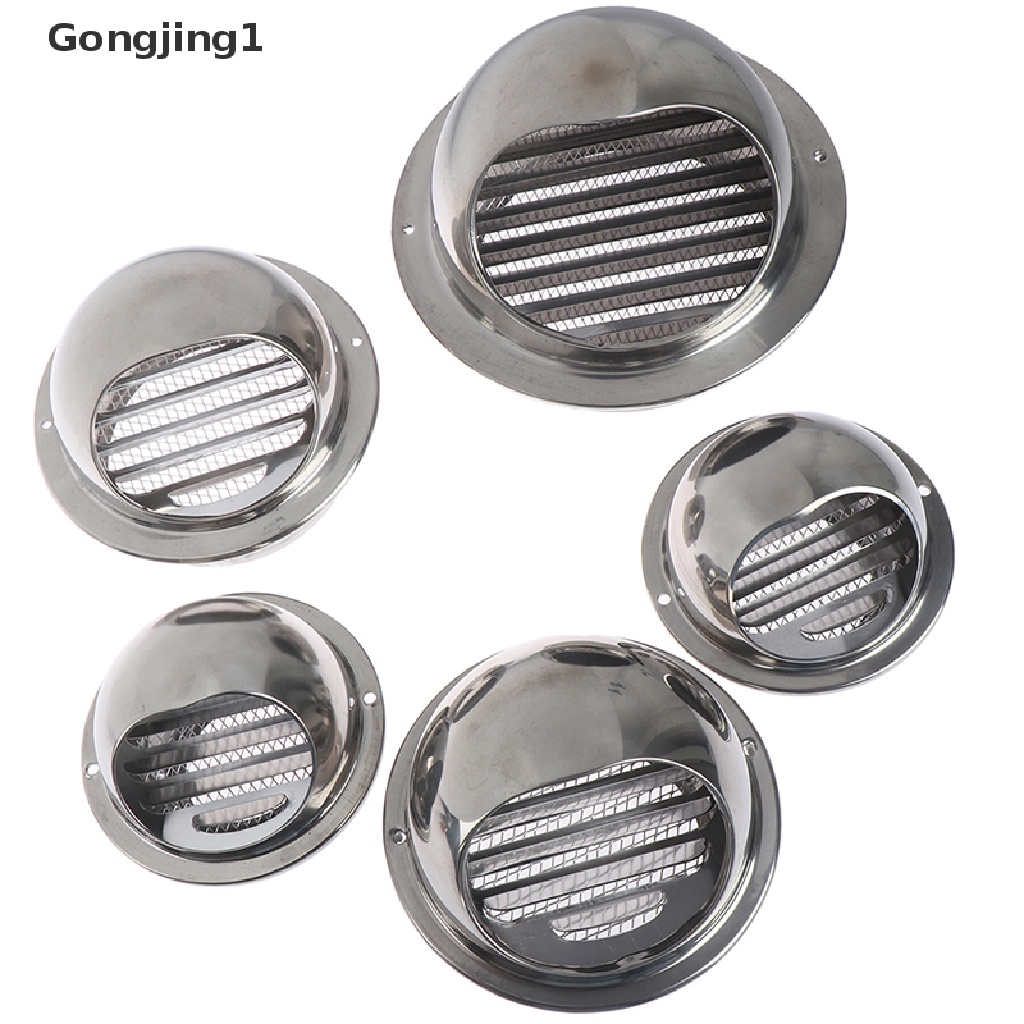 Gongjing1 Cover Ventilasi Udara Bahan Stainless Steel