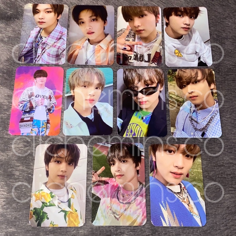 Photocard nct haechan | hot sauce hello future dream show album puff