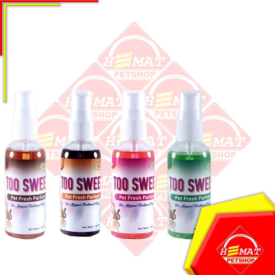 Parfum Kucing Aman Anjing kelinci Murah Parfum Hewan Too Sweet 60ML