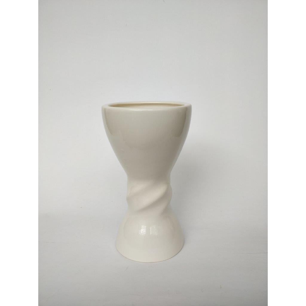 POT/ VAS / GUCI HIAS BUNGA KERAMIK TANAMAN DEKORASI RUMAH KANTOR VVAS PLINTIR ULIR HOME DECOR MURAH