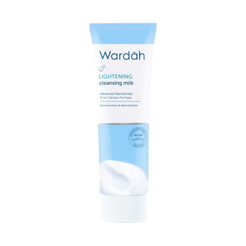 wardah lighthening cleansing milk / wardah susu pembersih / wardah milk cleanser 100ml