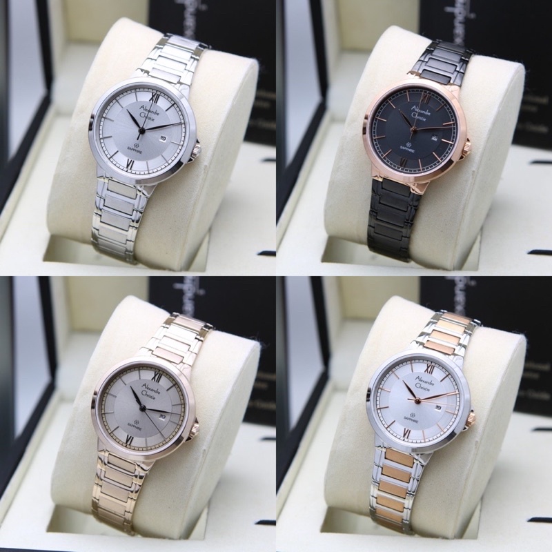 ALEXANDRE CHRISTIE WANITA AC 8537 / AC8537 SAPPHIRE ORIGINAL GARANSI RESMI 1 TAHUN