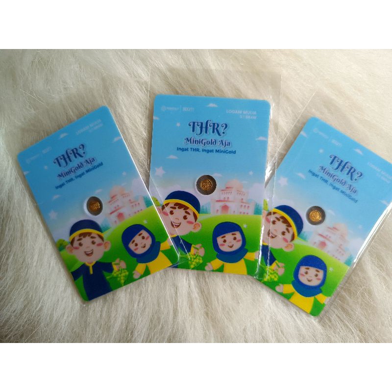 Mini Gold Angpao Lebaran