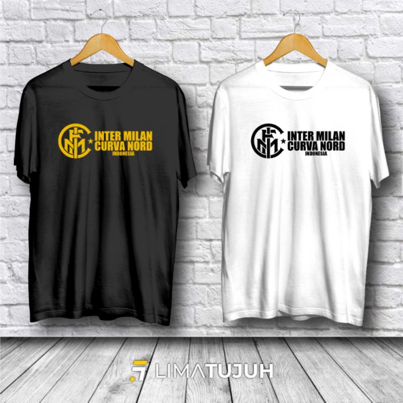 Kaos Inter Milan / Kaos Inter Milan Curva Nord / Kaos Bola Bahan Premium
