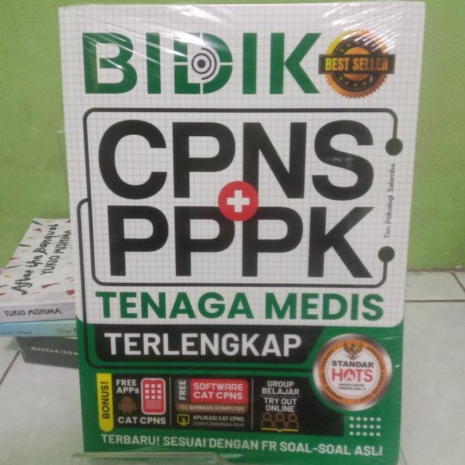 

cod BUKU BEST SELLER BIDIK CPNS+PPPK TENAGA MEDIS TERLENGKAP laris