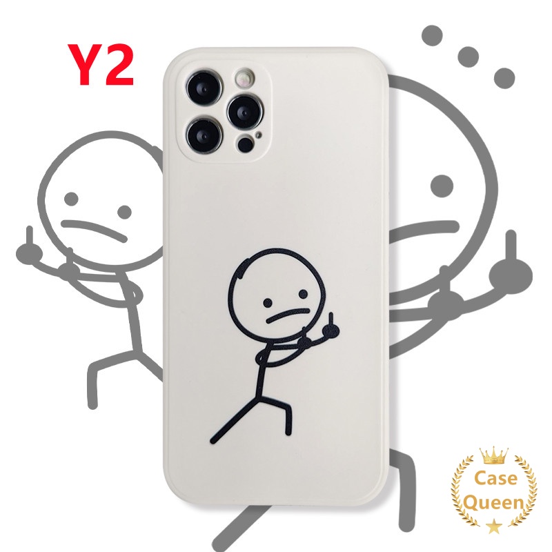 Casing Soft Case Silikon Motif Kartun Untuk iPhone 7 / 8plus / 6 / 6s / 13 / 11 / 12 pro Max / X / XR / XS Max
