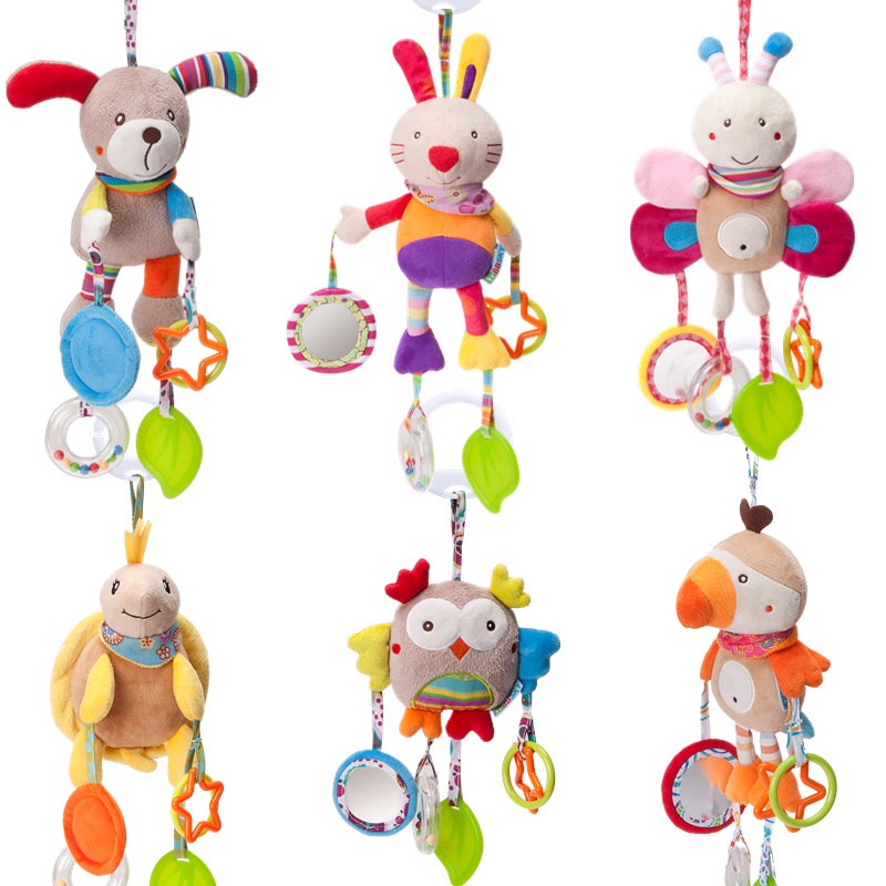 [BIG SALE] STROLLER TOYS Mainan Gantungan Boneka Bayi / Rattle / Teether / Baby Hanging Toys / Gantungan Stroller