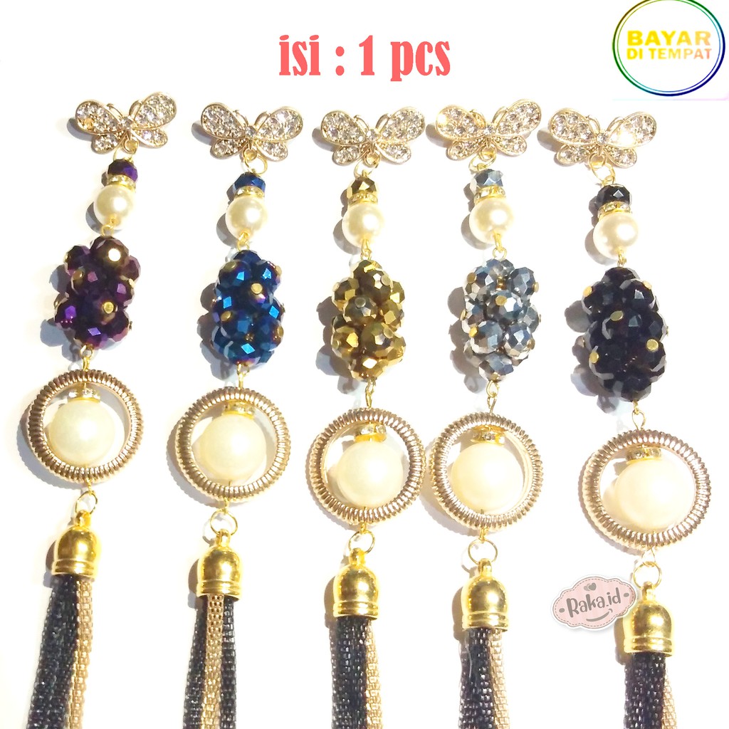 Raka Acc - 1 PCS BROS DAGU BROS BUNGLON JUNTAI AKSESORIS HIJAB / BROOCH / BROS HIJAB JILBAB