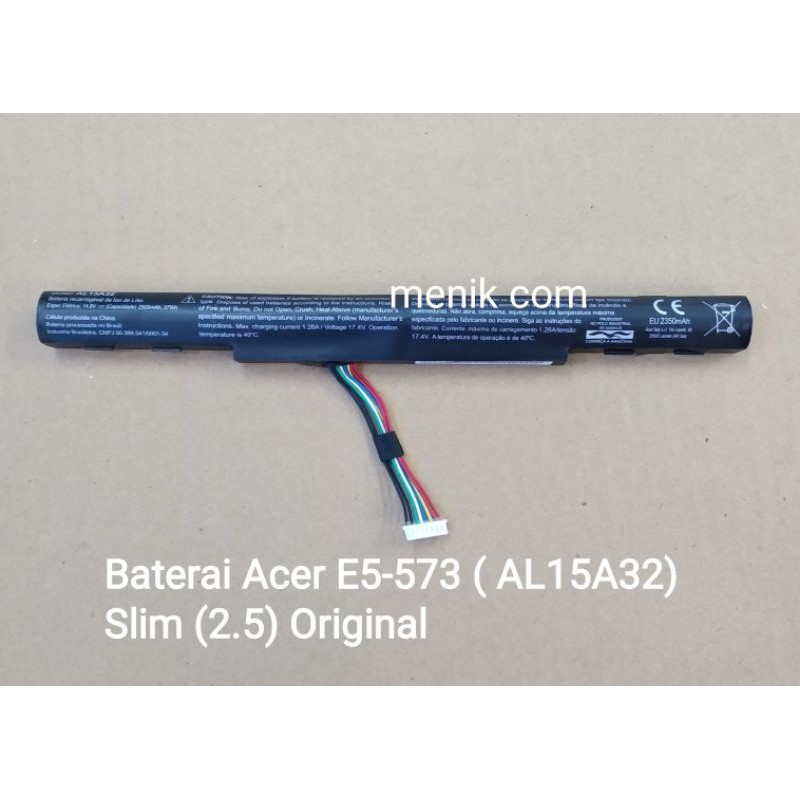 BATERAI ACER ASPIRE E5-573(AL15A32)ORIGINAL